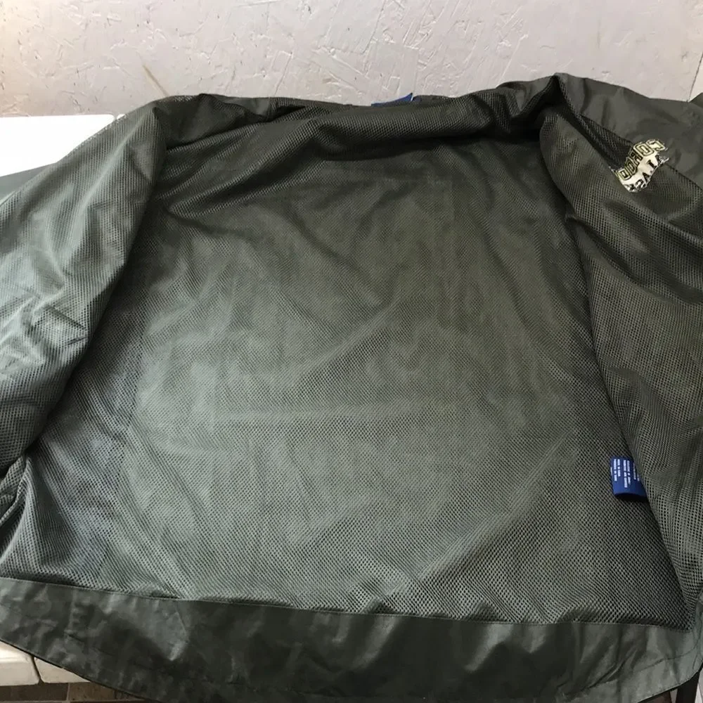 Polar Hooded Zip Up Jacket Mens Size Large Cordova Alaska
